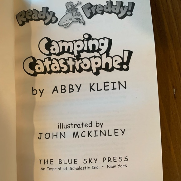 Ready Freddy! Camping Catastrophe! By Abby Klein - Picture 2 of 6